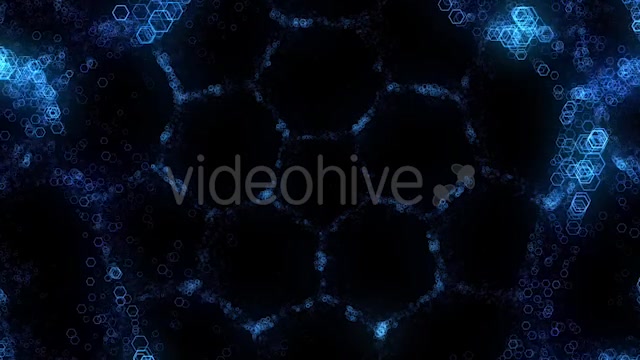 Futuristic Hexagonal Background Videohive 20621527 Motion Graphics Image 3