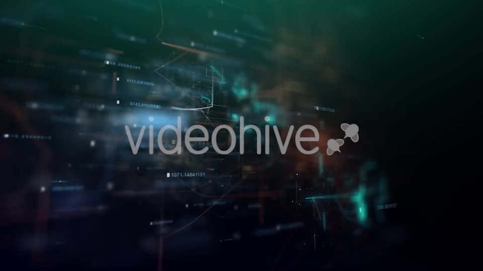 Futuristic HUD Network Background Videohive 21250711 Motion Graphics Image 1