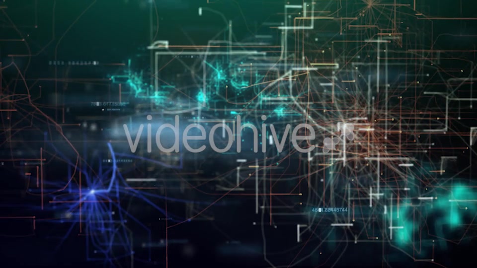 Futuristic HUD Network Background Videohive 21250711 Motion Graphics Image 7