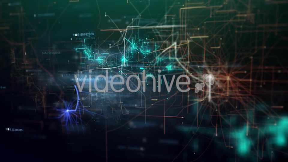 Futuristic HUD Network Background Videohive 21250711 Motion Graphics Image 9