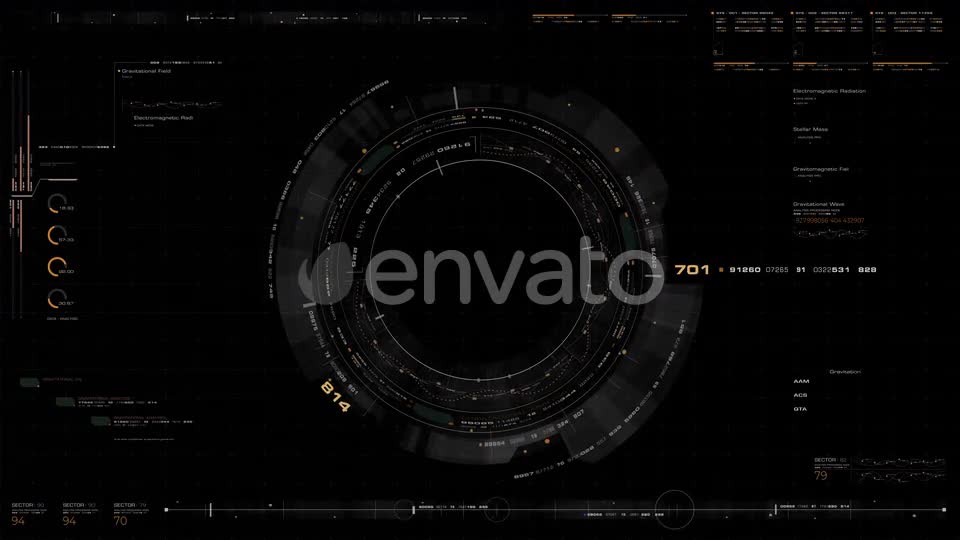 Futuristic Motion Graphic User Interface Head Up Display Screen Videohive 23699801 Motion Graphics Image 1