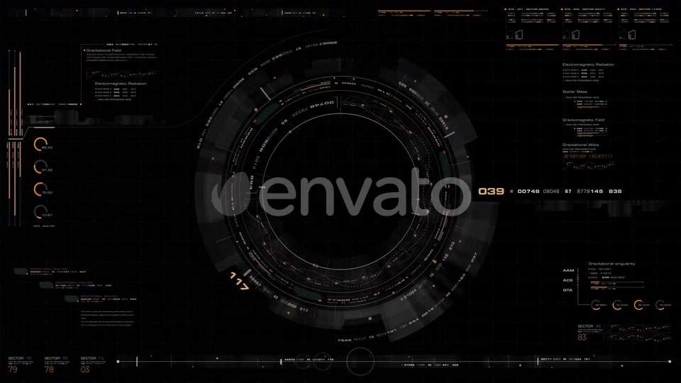 Futuristic Motion Graphic User Interface Head Up Display Screen Videohive 23699801 Motion Graphics Image 3