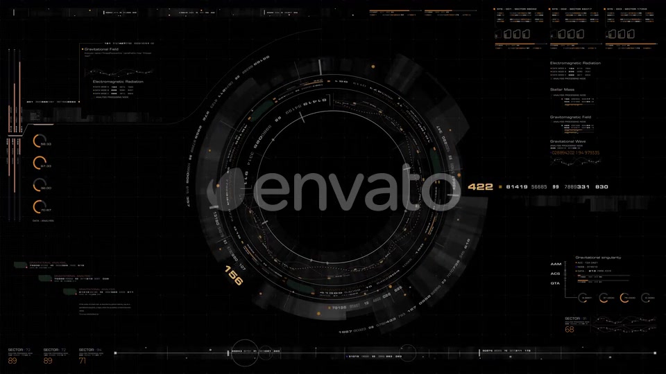 Futuristic Motion Graphic User Interface Head Up Display Screen Videohive 23699801 Motion Graphics Image 7