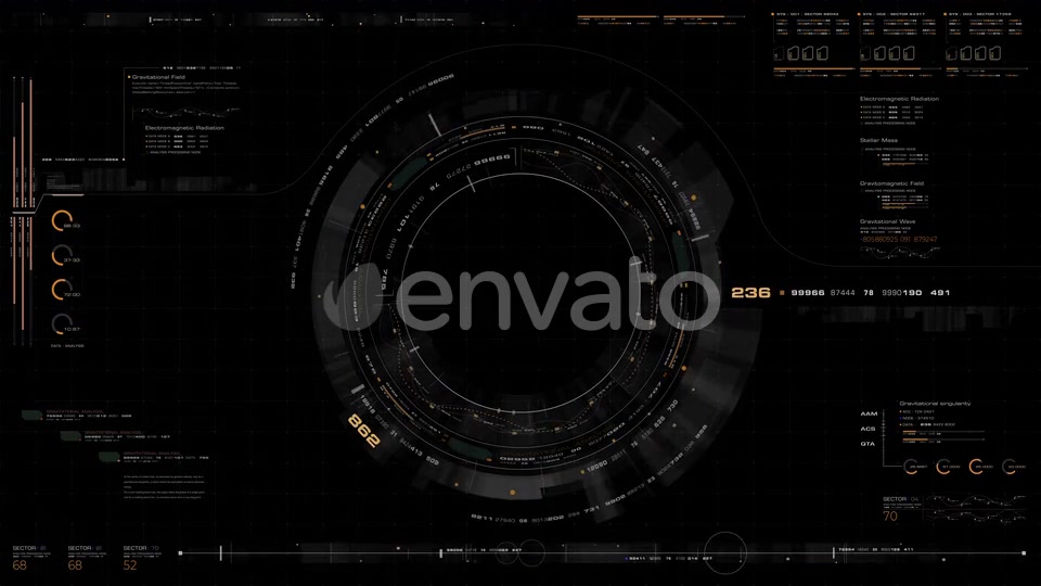 Futuristic Motion Graphic User Interface Head Up Display Screen Videohive 23699801 Motion Graphics Image 8