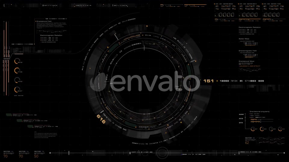 Futuristic Motion Graphic User Interface Head Up Display Screen Videohive 23699801 Motion Graphics Image 9