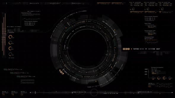 Futuristic Motion Graphic User Interface Head Up Display Screen - Videohive Download 23699801