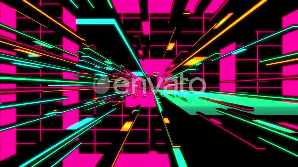 Futuristic Neon Light VJ Backgrounds Videohive 21751766 Motion Graphics Image 2