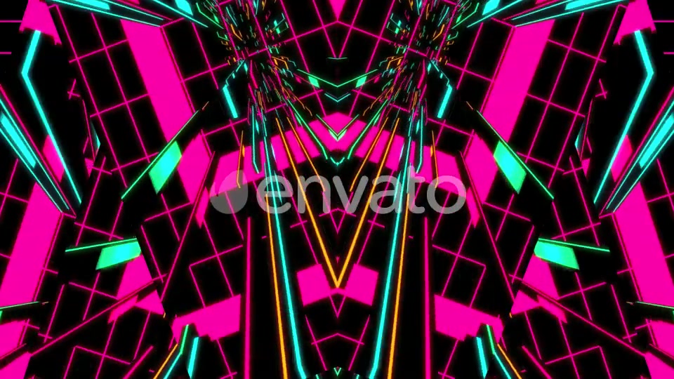 Futuristic Neon Light VJ Backgrounds Videohive 21751766 Motion Graphics Image 4
