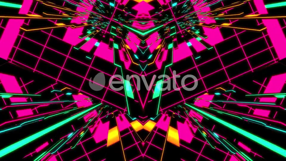Futuristic Neon Light VJ Backgrounds Videohive 21751766 Motion Graphics Image 5