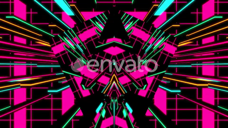 Futuristic Neon Light VJ Backgrounds Videohive 21751766 Motion Graphics Image 6