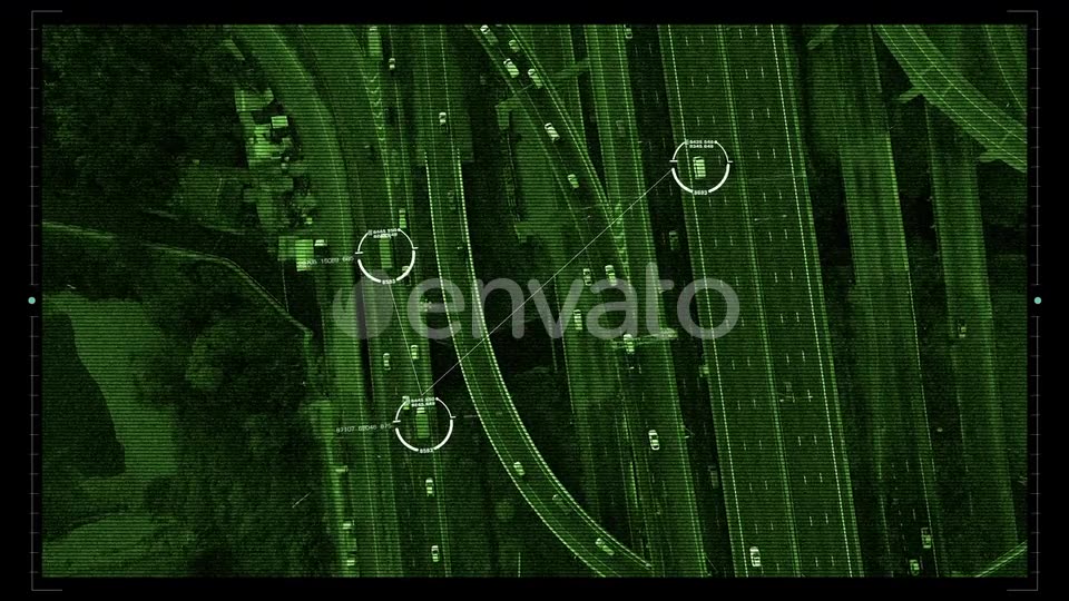 Futuristic Satellite Surveillance HUD Videohive 23292797 Motion Graphics Image 2