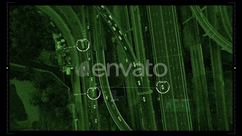 Futuristic Satellite Surveillance HUD Videohive 23292797 Motion Graphics Image 3