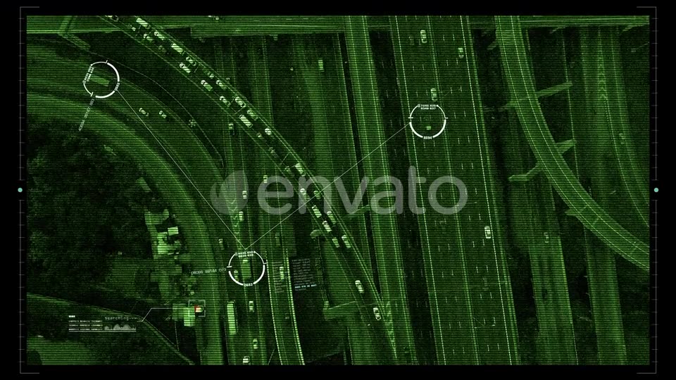 Futuristic Satellite Surveillance HUD Videohive 23292797 Motion Graphics Image 6