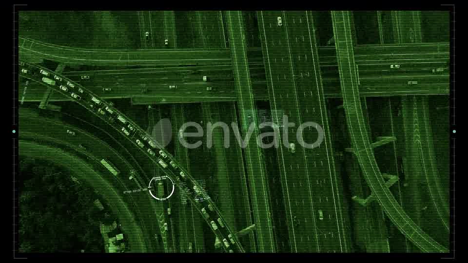 Futuristic Satellite Surveillance HUD Videohive 23292797 Motion Graphics Image 9