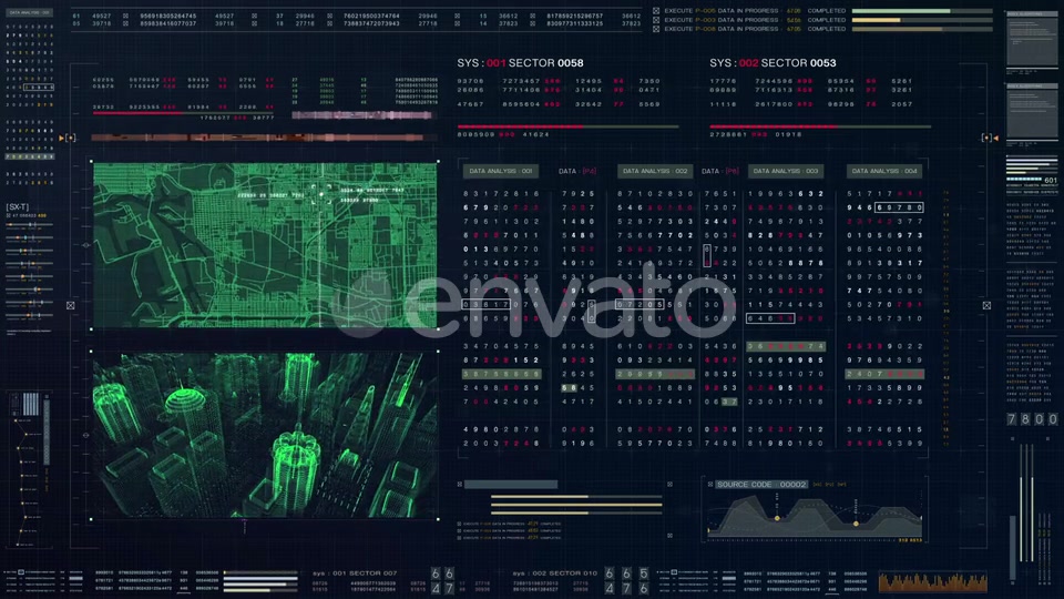 Futuristic Source Code Numbers 02 Videohive 22527828 Motion Graphics Image 6