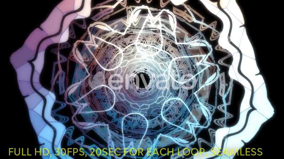 Futuristic Time Tunnels VJ Loops 9 In 1 Videohive 23138181 Motion Graphics Image 2