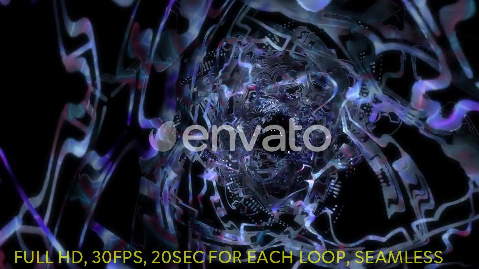 Futuristic Time Tunnels VJ Loops 9 In 1 Videohive 23138181 Motion Graphics Image 5