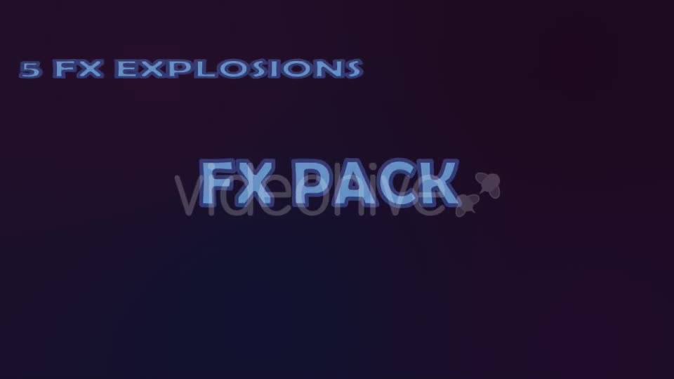 FX Explosions Videohive 21339559 Motion Graphics Image 1