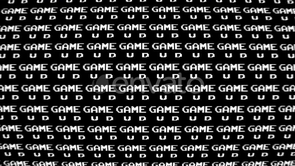 GAME OVER Glitch Text (3 Versions with Alpha) Videohive 22847216 Motion Graphics Image 5