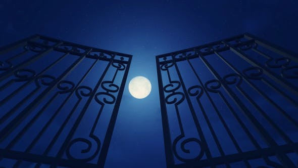 Gates To Heaven Full Moon - 16308255 Download Videohive