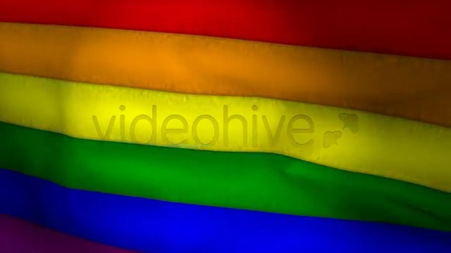 Gay Pride Rainbow Flag 2 Styles Videohive 5243421 Motion Graphics Image 5