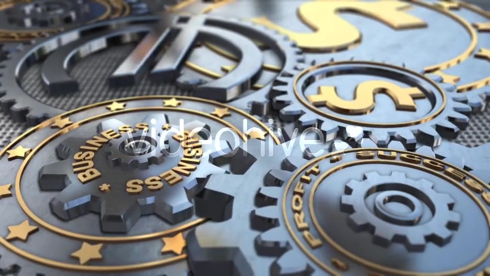 Gears Technical Backgrounds Videohive 11122506 Motion Graphics Image 6