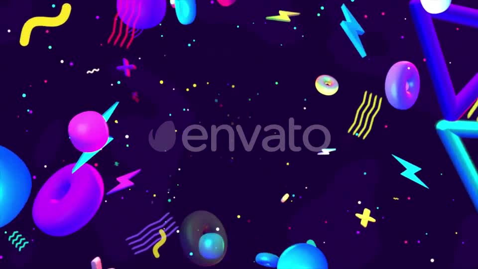Geometric Outer Space Videohive 23699973 Motion Graphics Image 1