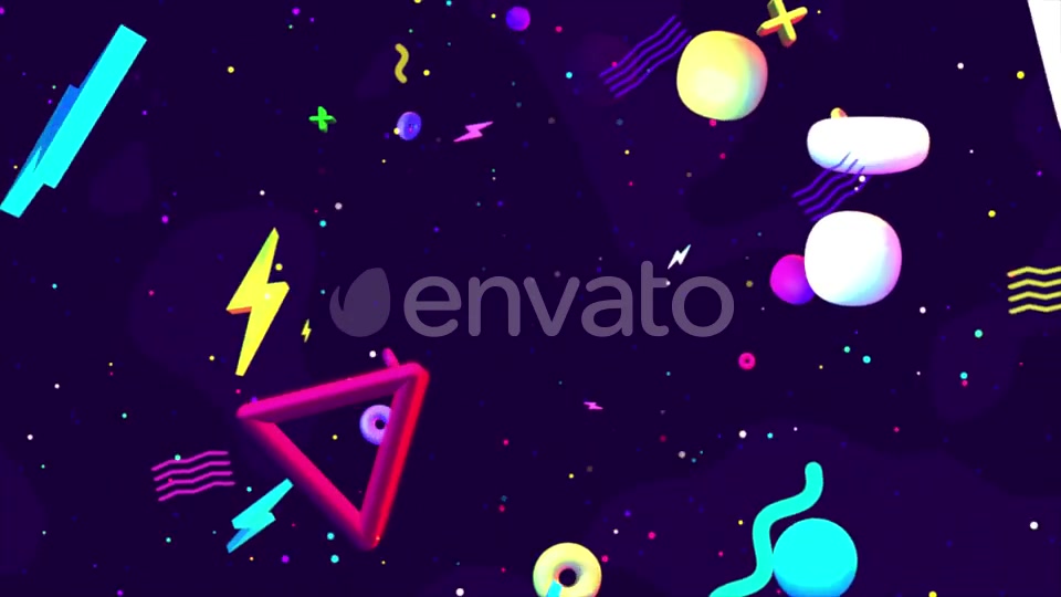 Geometric Outer Space Videohive 23699973 Motion Graphics Image 8