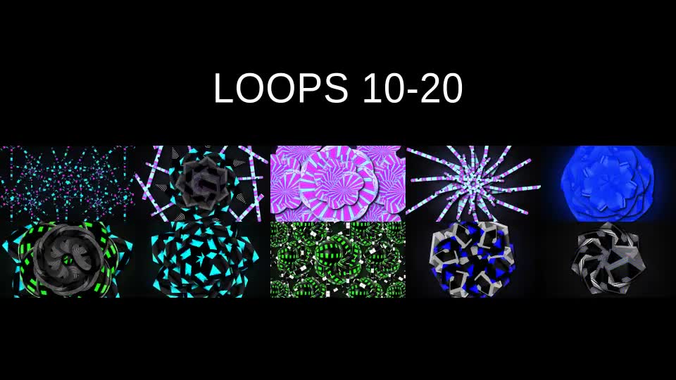 Geometry Abstract VJ Loops Videohive 21947959 Motion Graphics Image 11