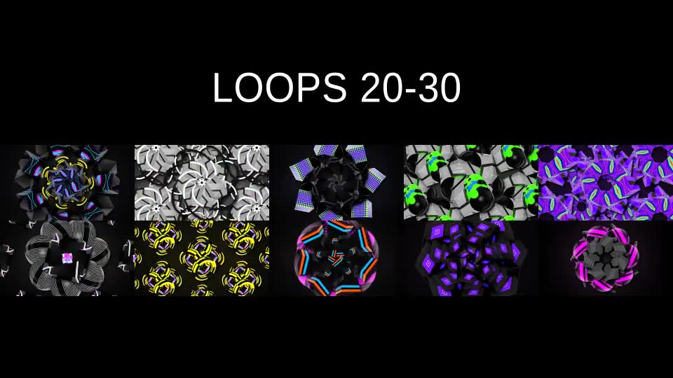 Geometry Abstract VJ Loops Videohive 21947959 Motion Graphics Image 12