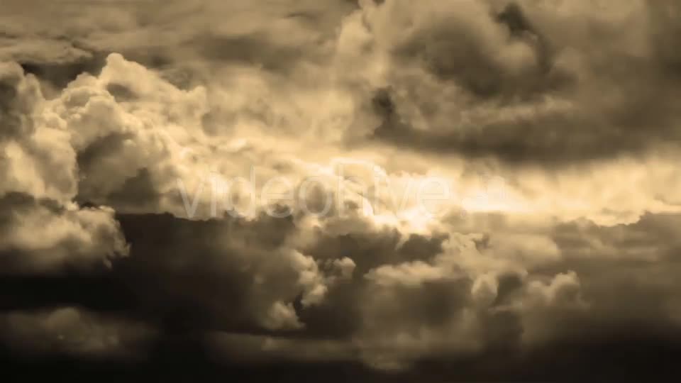Ghost Silhouette And Lightning Storm Videohive 15896226 Motion Graphics Image 1