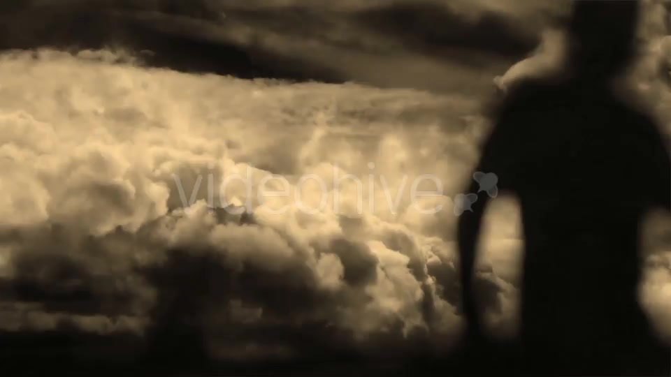 Ghost Silhouette And Lightning Storm Videohive 15896226 Motion Graphics Image 10