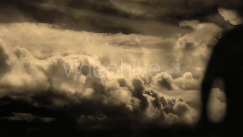 Ghost Silhouette And Lightning Storm Videohive 15896226 Motion Graphics Image 11