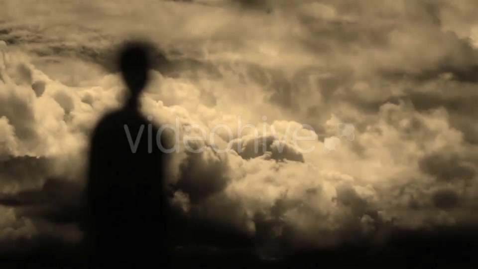 Ghost Silhouette And Lightning Storm Videohive 15896226 Motion Graphics Image 4