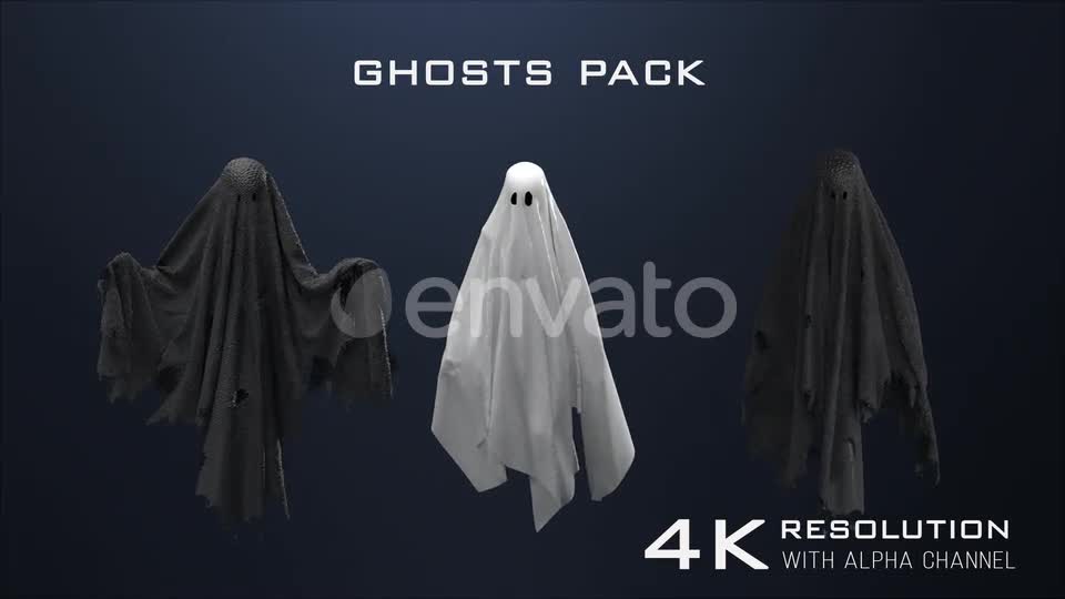 Ghosts Pack Videohive 24931016 Motion Graphics Image 1