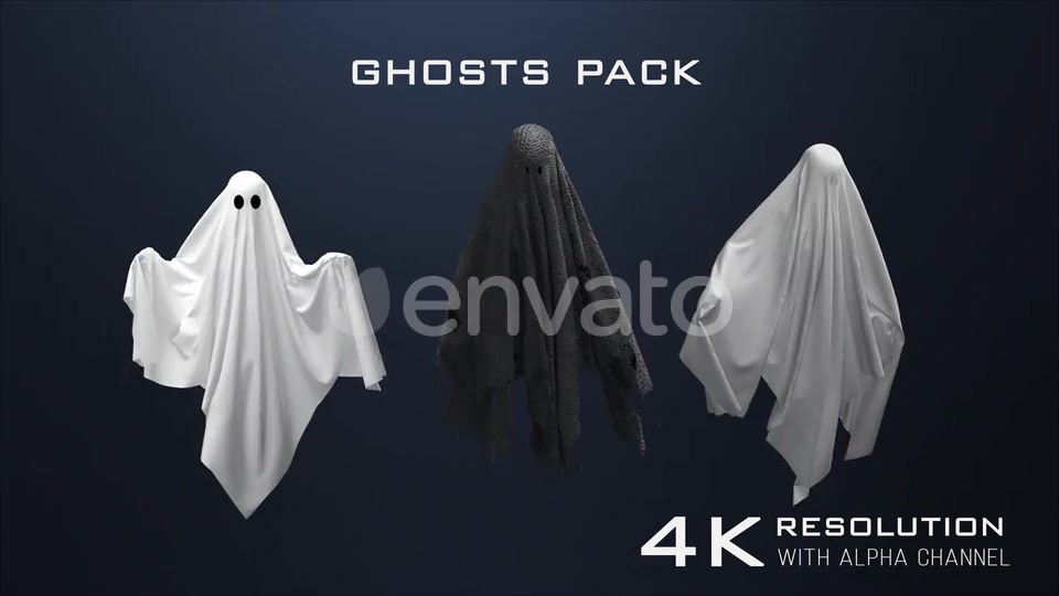 Ghosts Pack Videohive 24931016 Motion Graphics Image 4