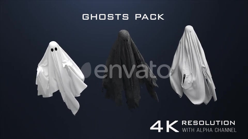 Ghosts Pack Videohive 24931016 Motion Graphics Image 5