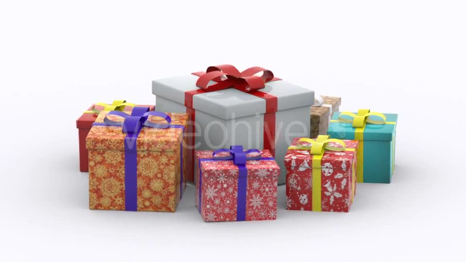 Gift Box Background Videohive 9178645 Motion Graphics Image 1