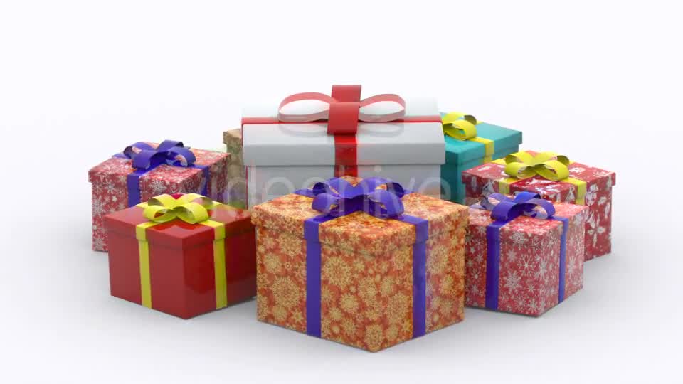 Gift Box Background Videohive 9178645 Motion Graphics Image 12