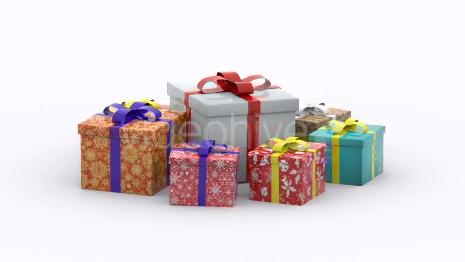 Gift Box Background Videohive 9178645 Motion Graphics Image 2