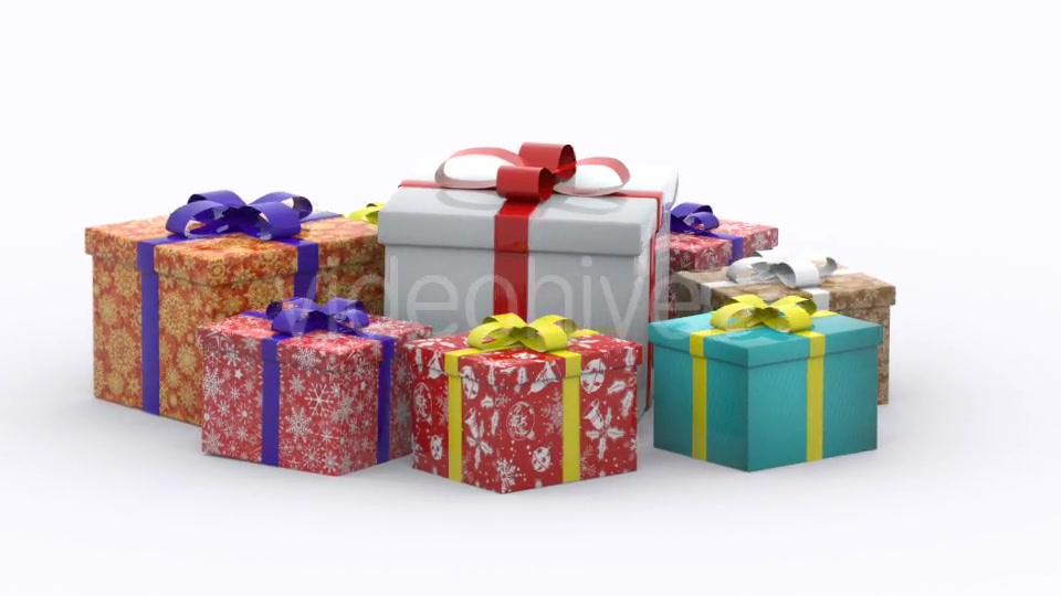 Gift Box Background Videohive 9178645 Motion Graphics Image 3