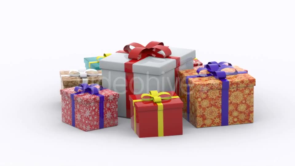Gift Box Background Videohive 9178645 Motion Graphics Image 9