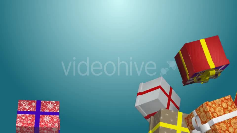 Gift Box Falling Animation Videohive 9169641 Motion Graphics Image 1