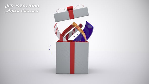 Gift Box Open 4 - Videohive 18461436 Download