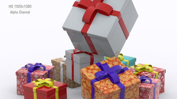 Gift Box Open - Download 9304740 Videohive