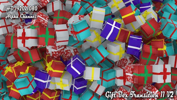 Gift Box Transition 11 V2 - Download 18803608 Videohive