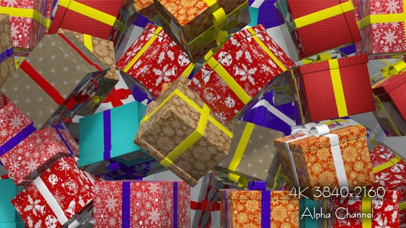 Gift Box Transition - Videohive Download 12825771