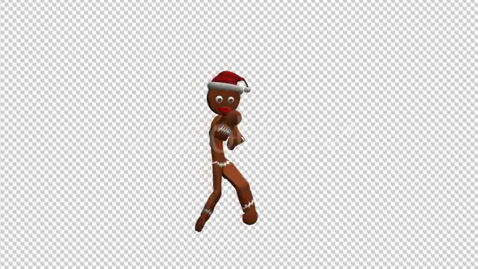 Gingerbread Break Dancer Videohive 18401335 Motion Graphics Image 10