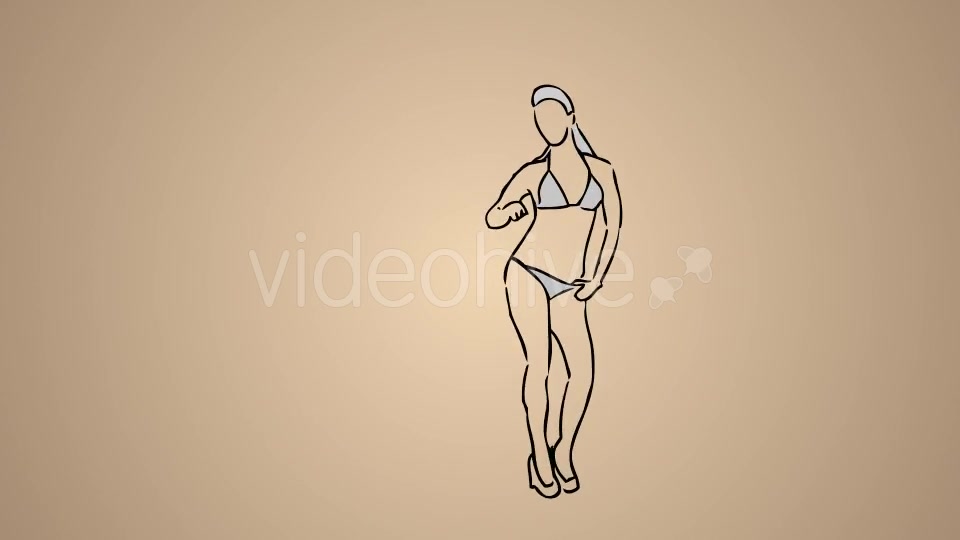 Girl in Bikini Sexy Dance Videohive 20233173 Motion Graphics Image 9