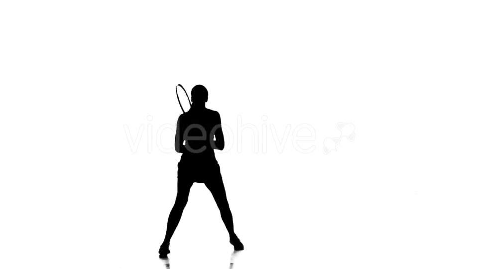 Girl Playing Tennis in the Sports Form Videohive 19235234 Motion Graphics Image 4